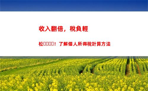 個人所得稅解說(個人所得稅解說視頻)